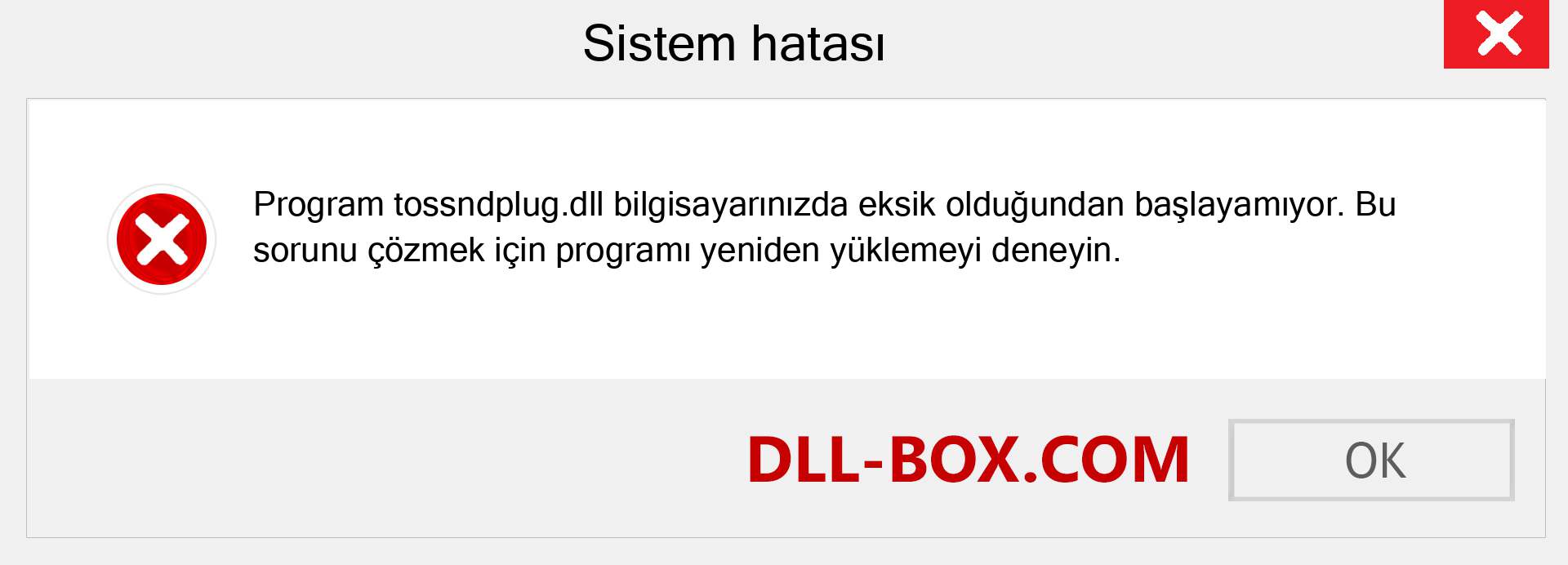 tossndplug.dll dosyası eksik mi? Windows 7, 8, 10 için İndirin - Windows'ta tossndplug dll Eksik Hatasını Düzeltin, fotoğraflar, resimler